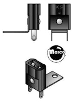 Lamp socket - wedge base
