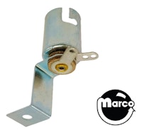 Lamp socket - bayonet medium 25/32 inch bracket BA15S