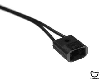 Lamp socket - wedge base 12 inch leads