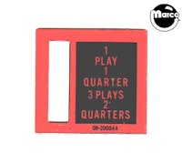 Price plate coin entry Game Plan 1 Play 1 Quarter 3 Plays