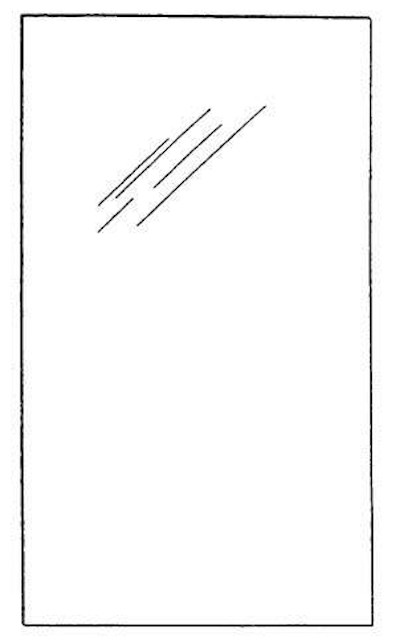 Glass playfield 23.75 x 43 x 3/16 inch wide body