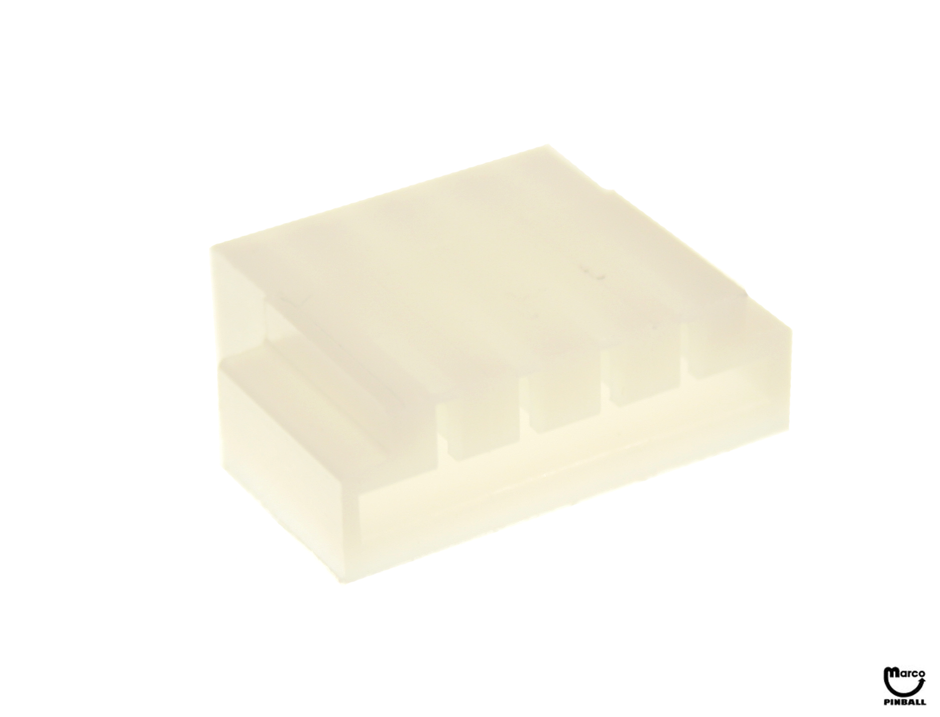 Connector - edge single 4 pin .156 inch 172159-0604