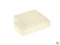 Connector - edge single 4 pin .156 inch
