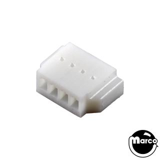 Connector - SLA printed edge single 4 pin .156 inch