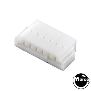 Connector - SLA printed edge single 6 pin .156 inch