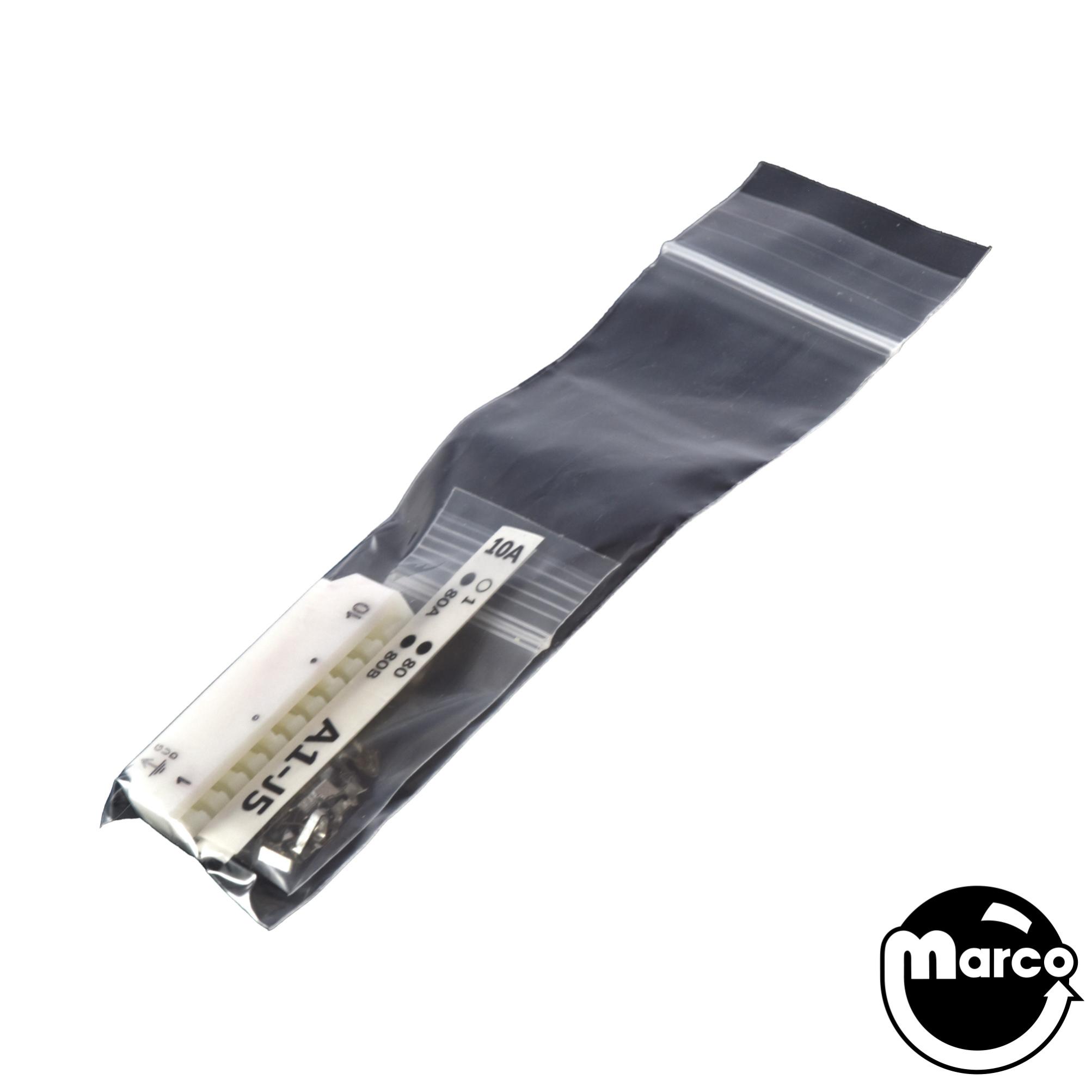 Connector - SLA printed edge single 10 pin .156 inch