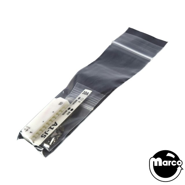 Connector - SLA printed edge single 10 pin .156 inch