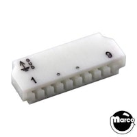 Connector - SLA printed edge single 9 pin .156 inch