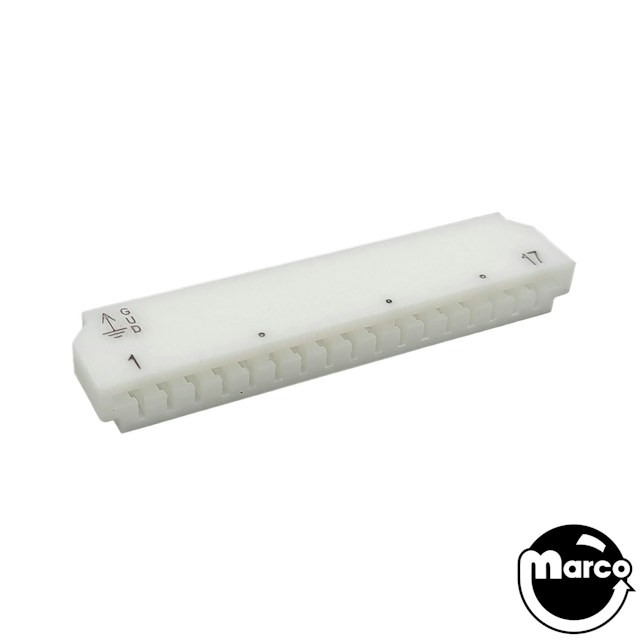 Connector - edge single 17 pin .156 inch USE 09-01-6171-GUD
