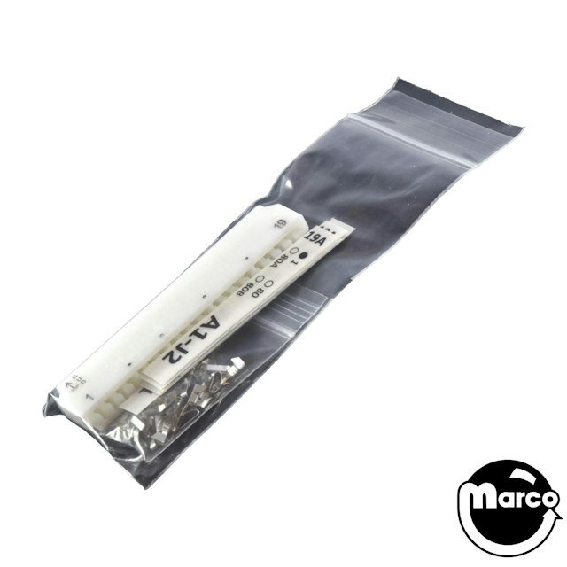 Connector - SLA printed edge single 19 pin .156 inch