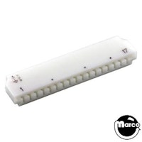 Connector - SLA printed edge single 17 pin .156 inch
