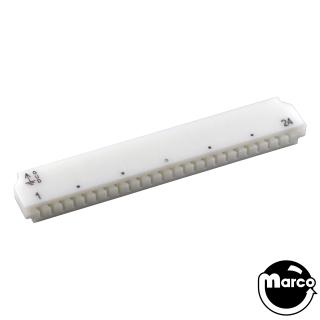 Connector - SLA printed edge single 24 pin .156 inch