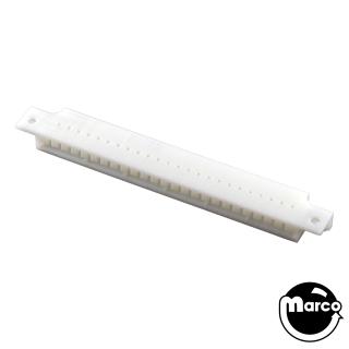 Connector - SLA printed edge single 24 pin .156 inch w/side tabs