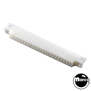 Connector - SLA printed edge single 24 pin .156 inch w/side tabs