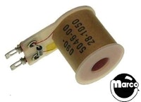 Coil - solenoid mini with diode DE / Sega  28-1050