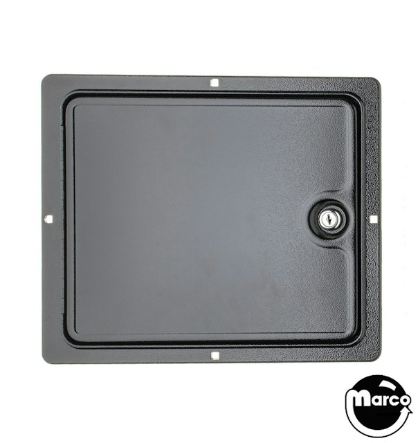 Coin door blank with frame