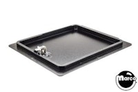 Coin door blank with frame