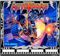 MOTORDOME (Bally) Backglass