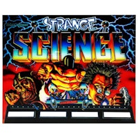 STRANGE SCIENCE (Bally) Backglass plexiglass