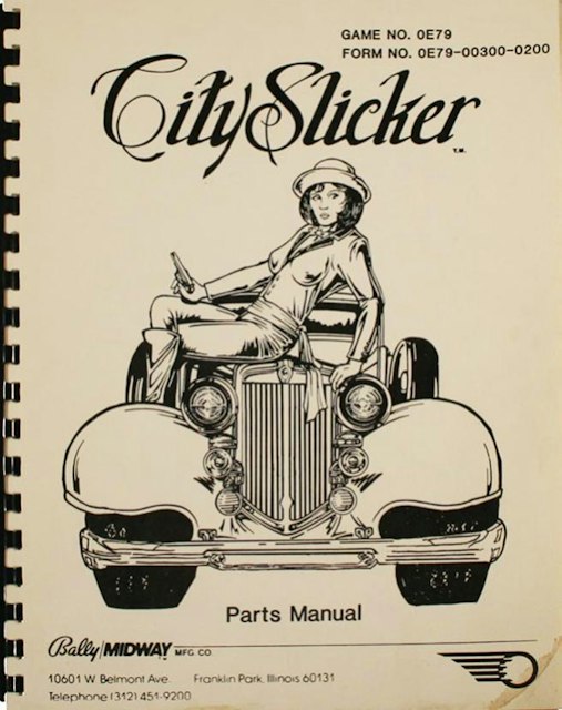 CITY SLICKER (Bally) Operations Manual