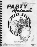 PARTY ANIMAL (Bally) Manual & schematic