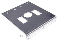 Shaker motor bracket for Jersey Jack Pinball (JJP) Shaker Motors