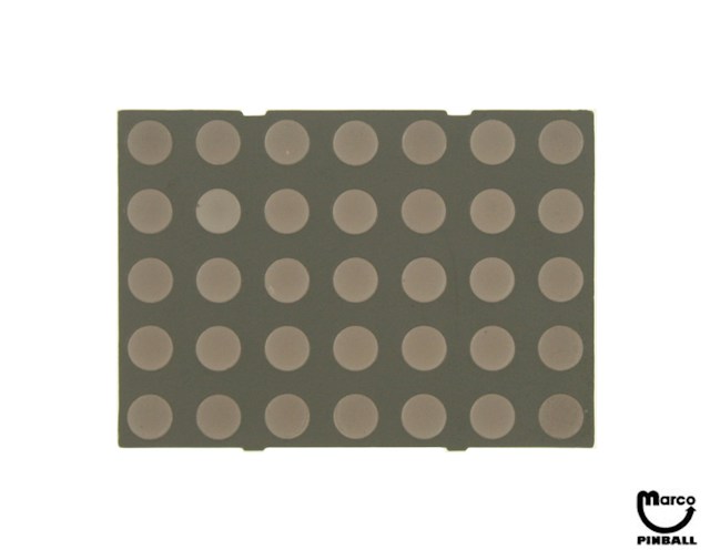 LED block dot matrix 5 x 7 GMA8875C LTP-1557AC