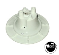 Pop bumper body Gottlieb white no inserts