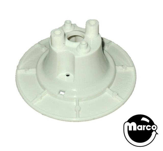 Pop bumper body Gottlieb white without inserts D10435W