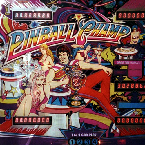 PINBALL CHAMP 82