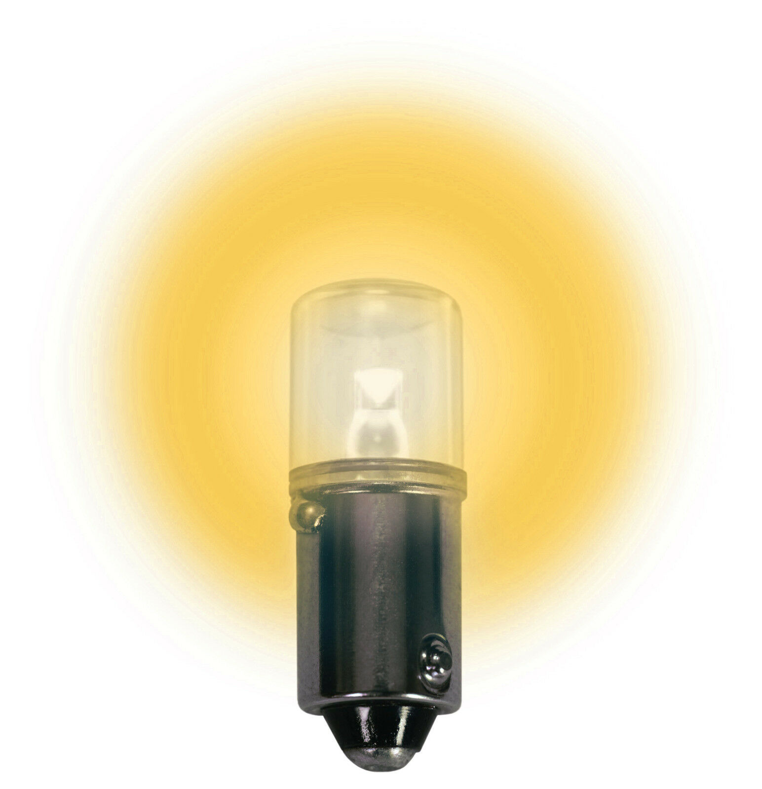 LED lamp - bayonet 12.8v amber 20-25ma LM1012MB-A