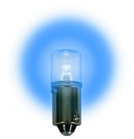 LED lamp - bayonet 12.8v blue