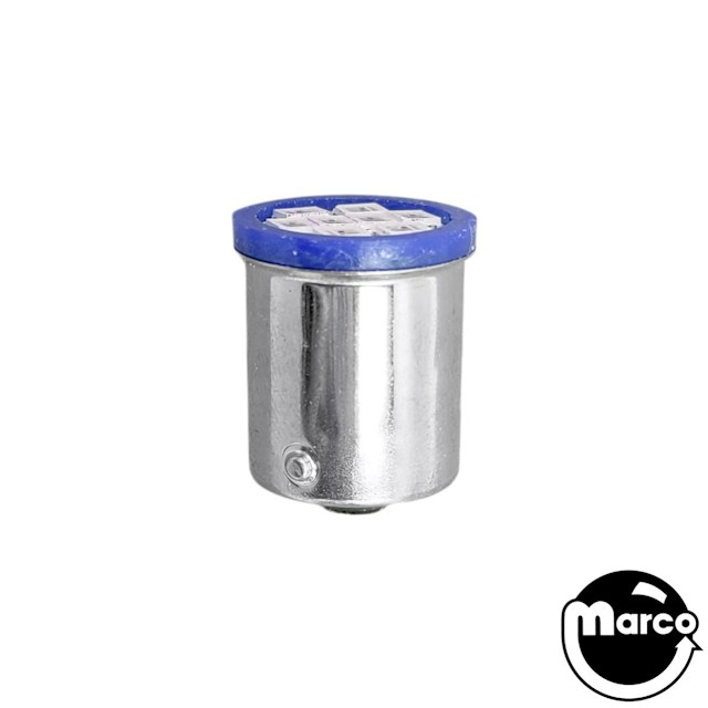 LED lamp #89 base 5v 8 chip blue