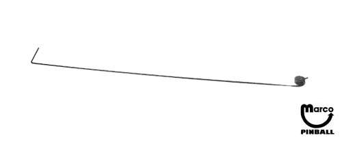 Wire spring reset arm