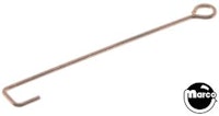 Wire actuator arm