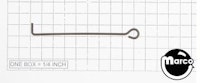 Wire form spinner arm 90&deg; bend