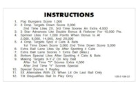DRACULA (Stern) Score Cards (8)