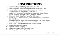 HOT HAND (Stern) Score cards (4)