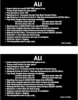 ALI (Stern) Score Cards (4)
