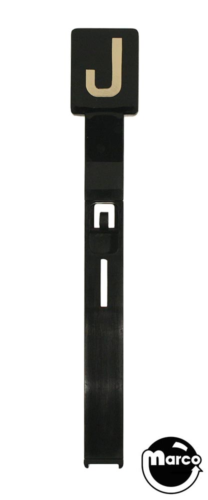 Drop target GTB black/gold 'J'
