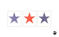 Drop target decal - Stern early star