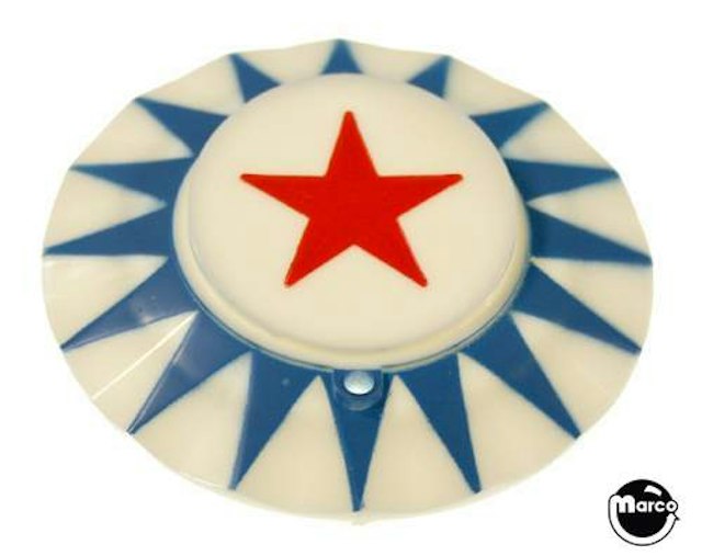 Pop bumper cap red star Stern B/R