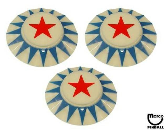 LECTRONAMO (Stern) Pop bumper cap set PCS1437