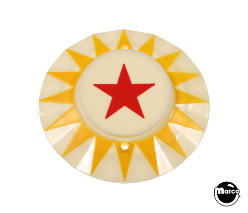 Pop bumper cap red star Y/R