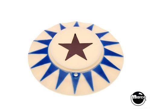 Pop bumper cap Stern blue sun/black star B/K