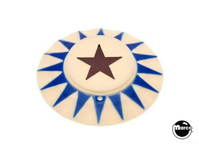 Pop bumper cap Stern blue sun/black star B/K