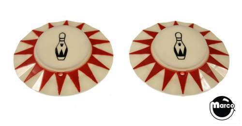 MEMORY LANE (Stern) Pop bumper cap set