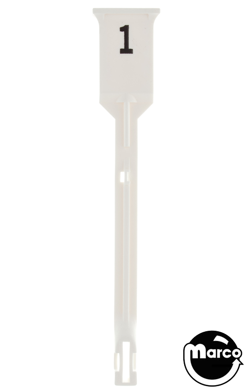 Drop target - Stern Early WHITE '1'