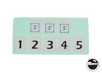 FLIGHT 2000 (Stern) Target decal set (8)