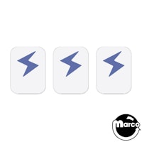 Drop target decal- Stern blue 'S'